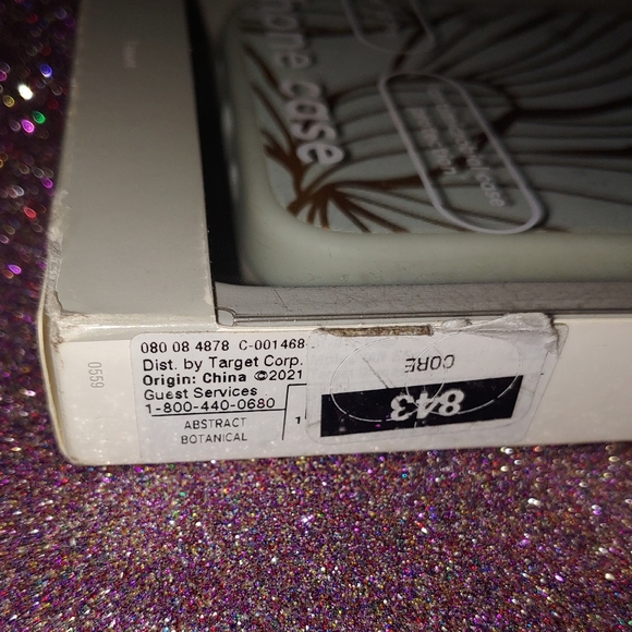 Apple iPhone 13 Pro Phone Case Antimicrobial Heyday Abstract Botanical - Picture 5 of 6